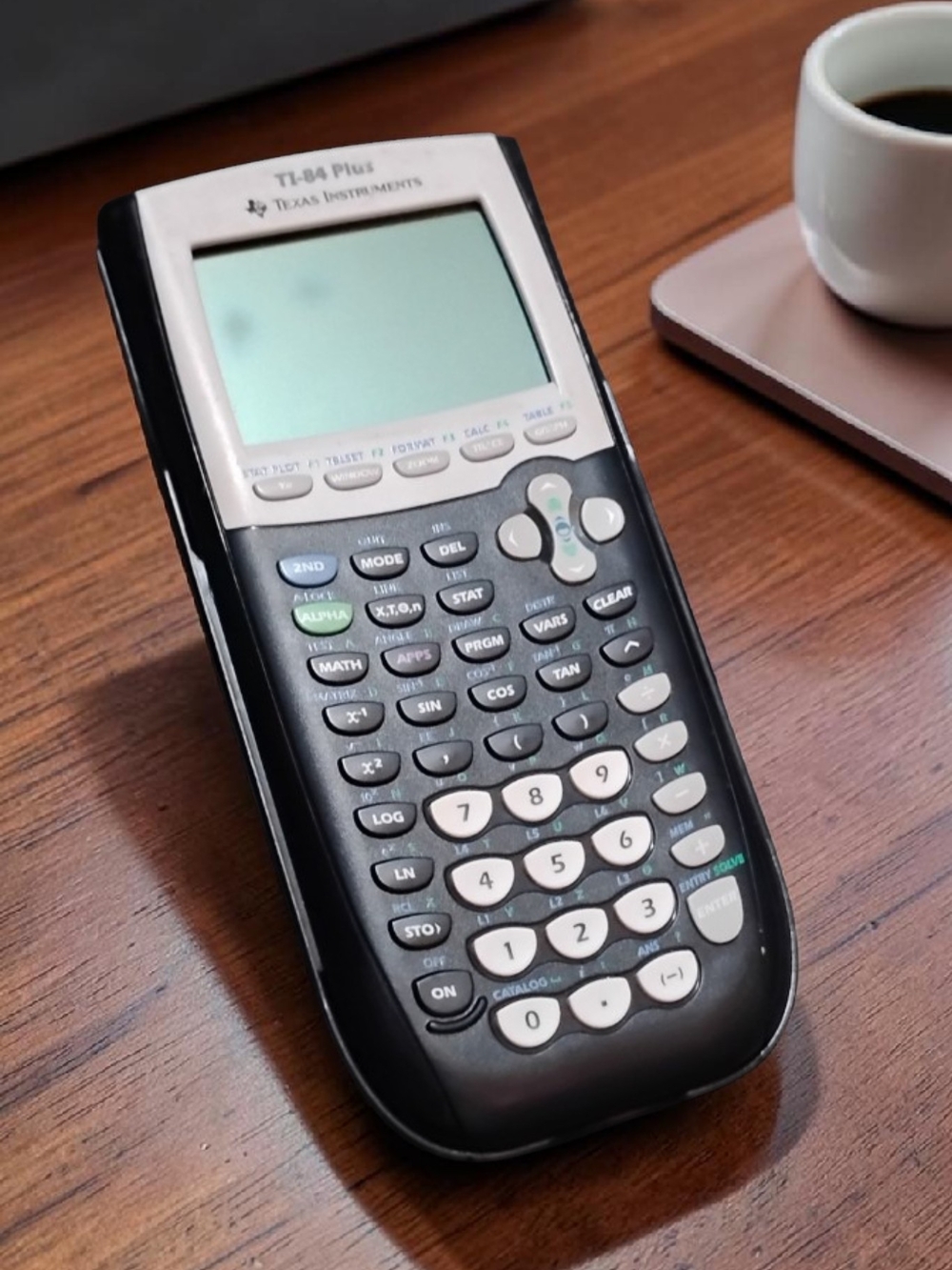 Texas Instruments TI-84 Plus Graphing Calculator EUC Tested Works Like New